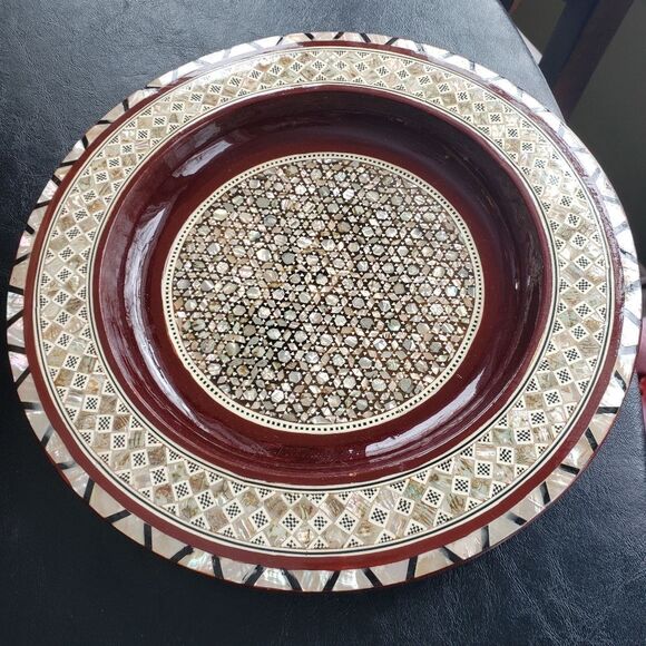 Handcrafted Mosaic Decorative Plate - Picture 1 of 4